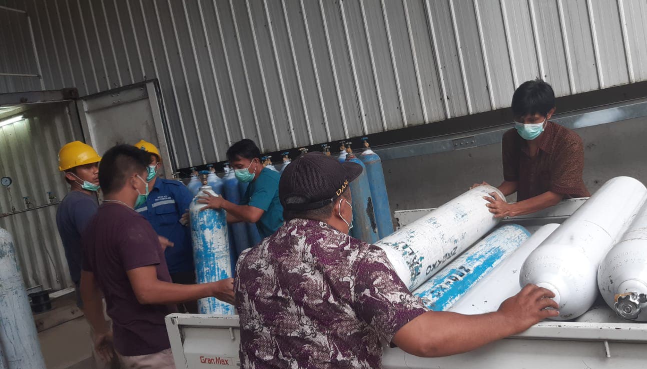 CSR PT. POSO ENERGY DUKUNG PASOKAN OKSIGEN KE RSUD POSO & RSUD PALU